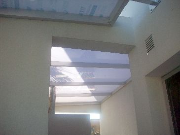 Techo policarbonato interno