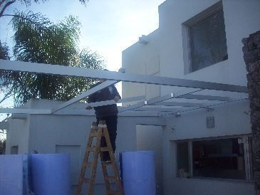 Techo en construcción