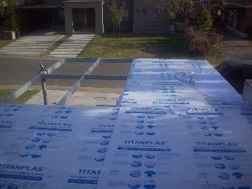 Techo en construcción